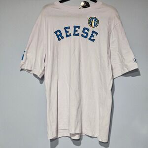 FISLL Chicago Sky Reese #5 Player Number Short‎ Sleeve Tee XL White WNBA
